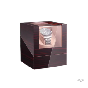 Boîte à montres en bois avec remontoir automatique