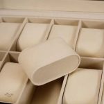 Organisateur de montres en cuir, 12 sections