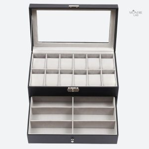 Boîte à montres au design chic pour collectionneurs