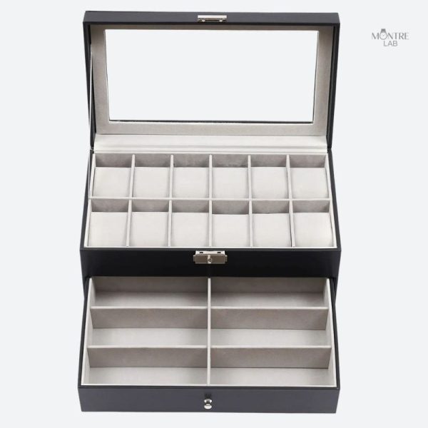 Boîte à montres au design chic pour collectionneurs
