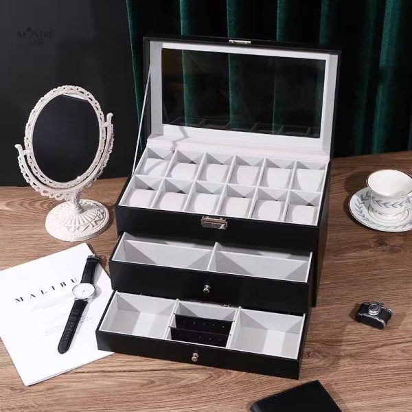 Solution de rangement élégante pour montres précieuses