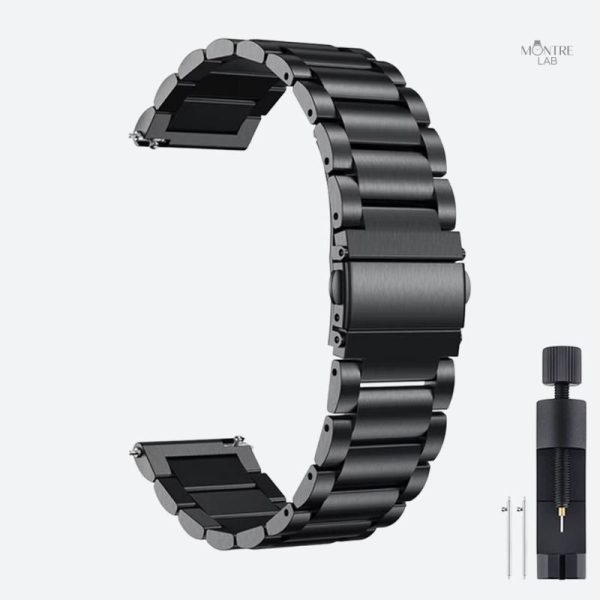 Bracelet de montre connecté en acier, style moderne