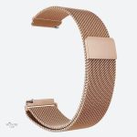 Bracelet montre en acier inoxydable maille milanaise