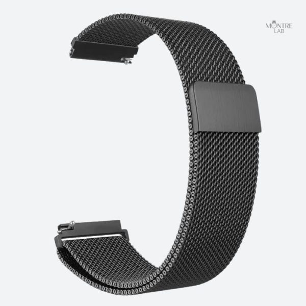 Accessoire moderne : bracelet en maille milanaise