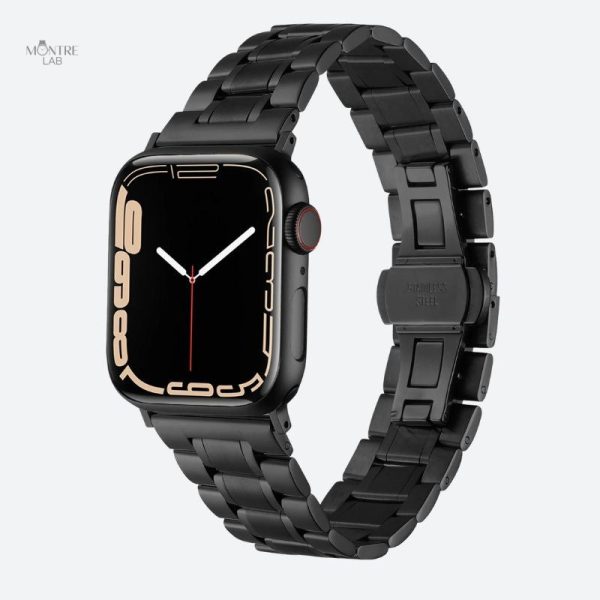 Bracelet métal pour accessoires de montre connectée