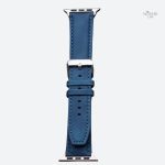 Bracelet montre confortable en cuir et silicone