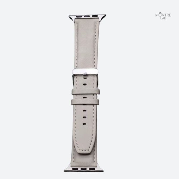 Montre bracelet tendance cuir et silicone