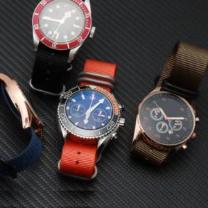 Accessoire en nylon pour montre sportive