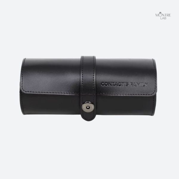 Étui cuir pour montre de voyage élégant et pratique
