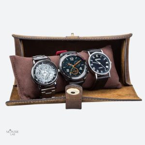 Accessoire de voyage pour montre, cuir de qualité supérieure