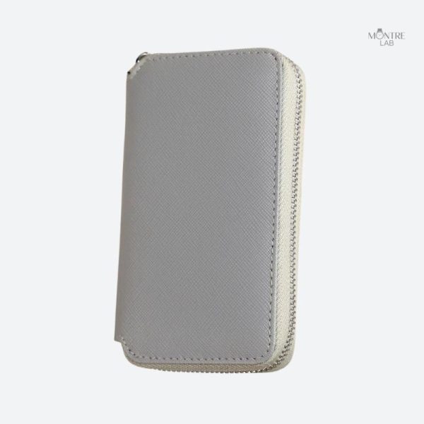 Étui en cuir pour montres, pratique et compact
