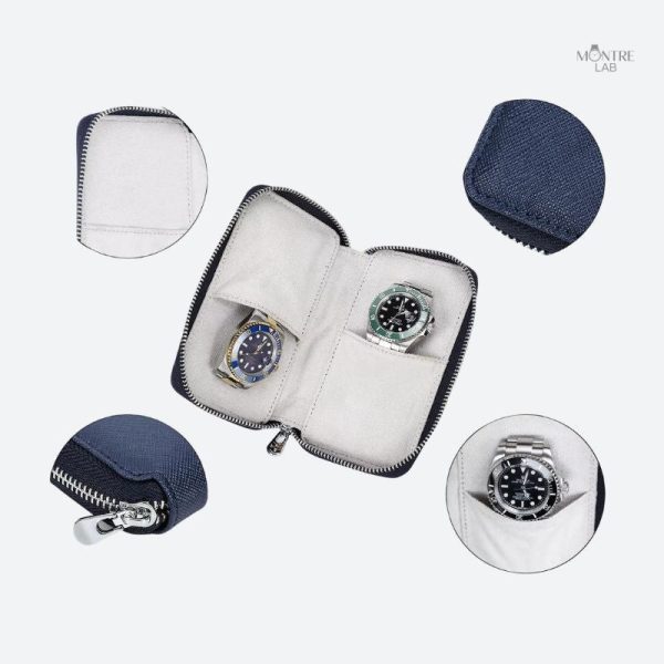 Rangement pour montre en cuir, pratique et sophistiqué