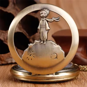 Accessoire féminin : montre à gousset inspirée du Petit Prince