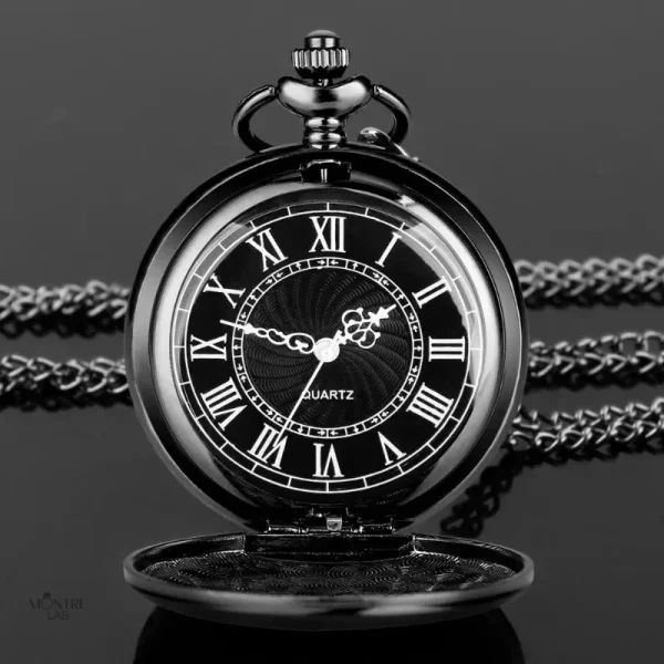 Style rétro avec montre à gousset masculine