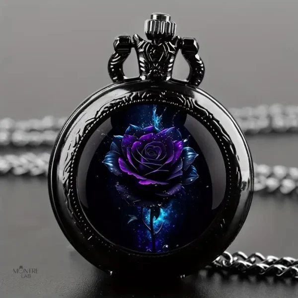 Accessoire de mode élégant, montre à gousset homme