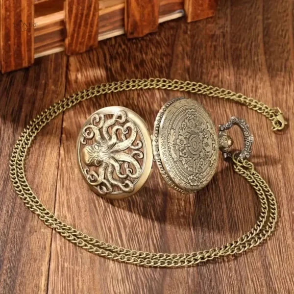 Montre à gousset style rétro pour homme