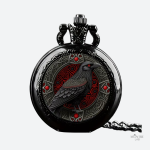 Montre à gousset homme quartz vintage gravée