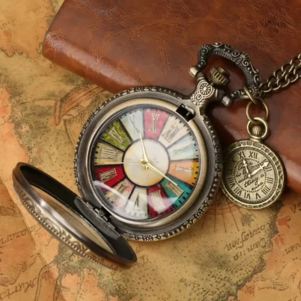 Accessoire vintage pour homme, montre à gousset