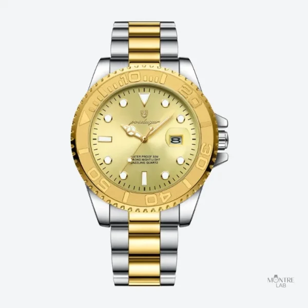Accessoire de mode : montre à quartz pour homme