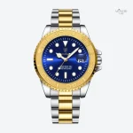 Montre homme de luxe avec bracelet en silicone