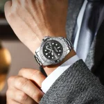 Montre masculine à quartz avec esthétique moderne