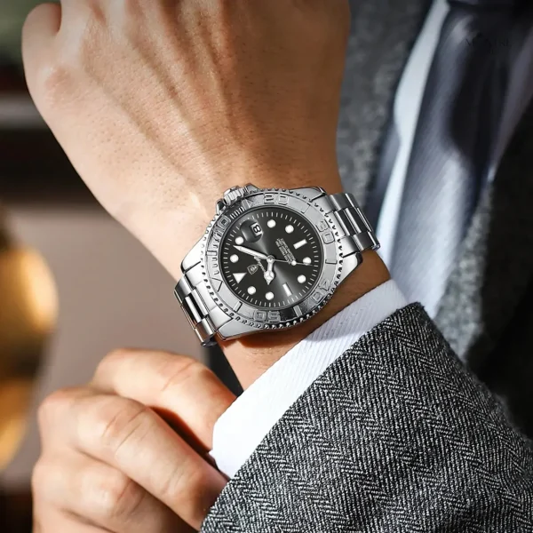 Montre masculine à quartz avec esthétique moderne