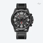 Montre à quartz avec bracelet solide et confortable