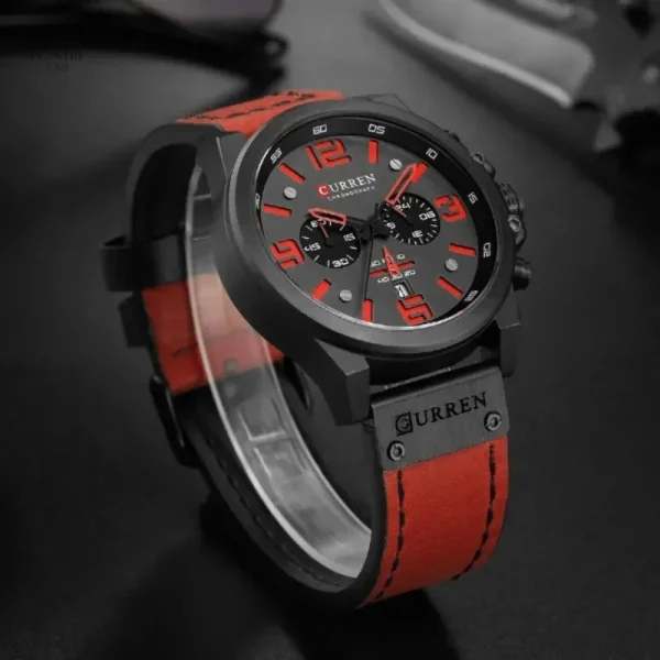 Montre commando pour homme au design robuste
