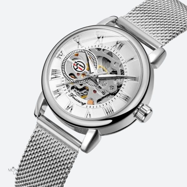 Style contemporain pour montre automatique femme