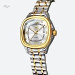 Montre automatique femme bracelet bicolore