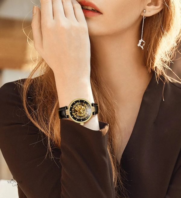 Accessoire chic : montre automatique pour femmes