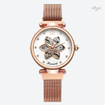 Montre femme maille milanaise élégante et raffinée