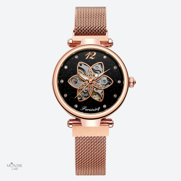Montre automatique chic pour un style feminin unique