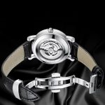 Montre céleste automatique pour homme, design raffiné