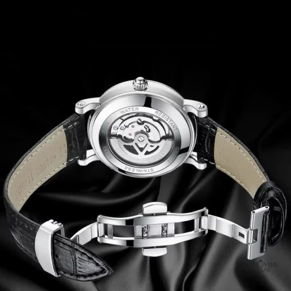 Montre céleste automatique pour homme, design raffiné