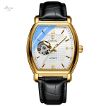 Montre automatique homme au design tonneau élégant