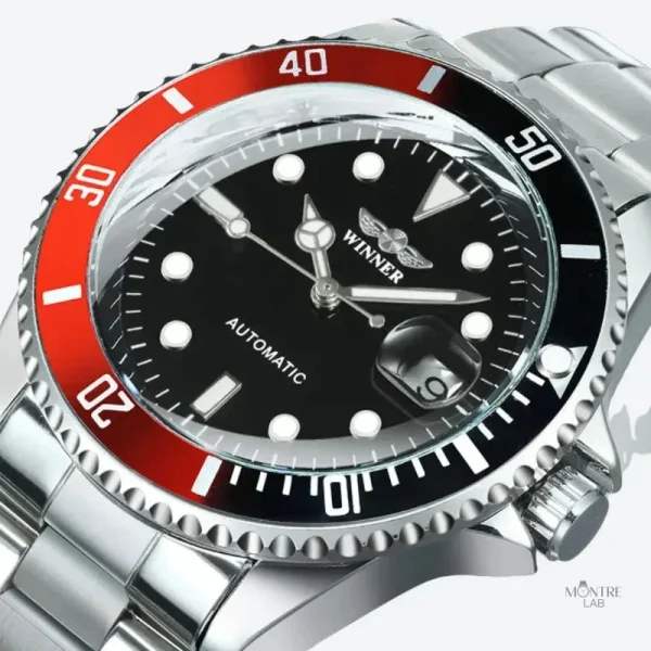 Montre de plongée automatique pour un look élégant