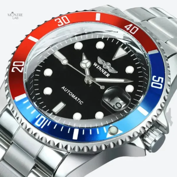 Bracelet en acier pour montre automatique homme