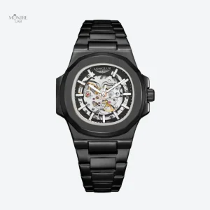 Montre Automatique Squelette pour homme au style contemporain