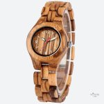 Accessoire féminin en bois de bambou