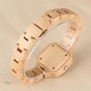 Montre en bois pour femme, design intemporel et unique