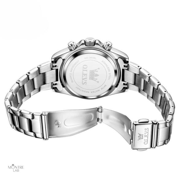 Montre tendance pour femme avec cadran bleu apaisant