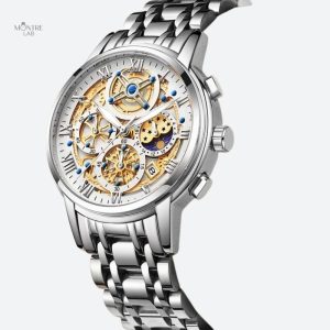 Montre Chronographe Femme Cadran Texturé