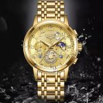 Montre femme avec chronographe et design raffiné