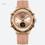 Montre Chronographe Femme Rose Doré