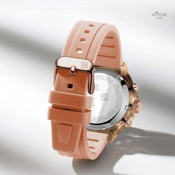Style moderne avec chronographe pour femme