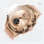 Montre digitale chic pour un look sophistiqué