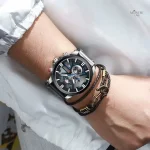 Montre sportive pour homme avec fonction chronographe