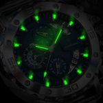 Chronographe homme au style contemporain