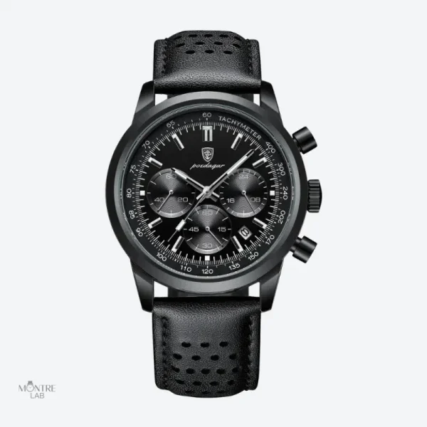 Chronographe homme au design élégant et sportif